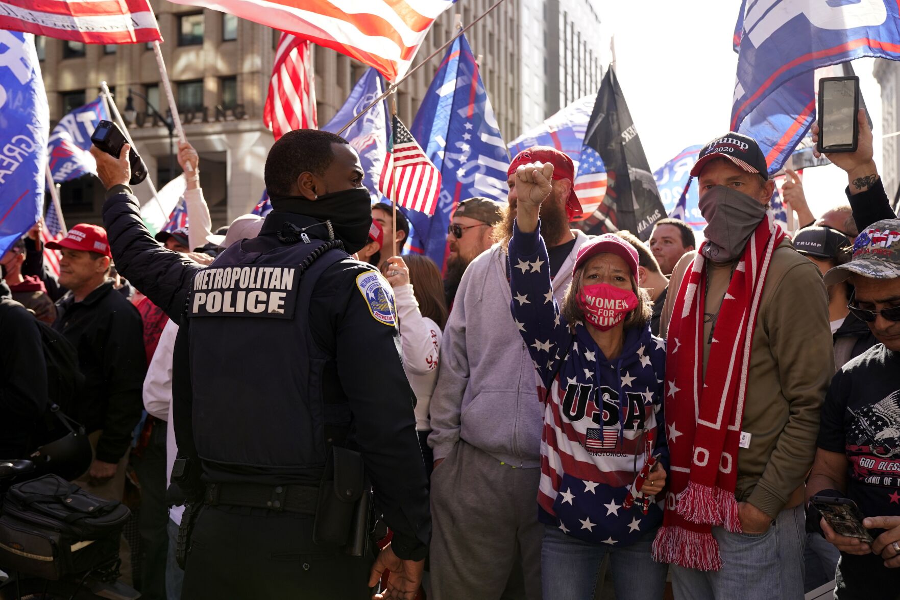 2020 Election Protests Washington
